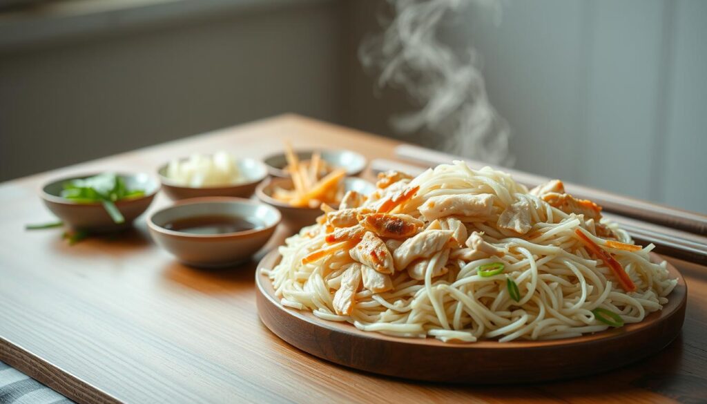 chicken long rice assembly chicken long rice assembly