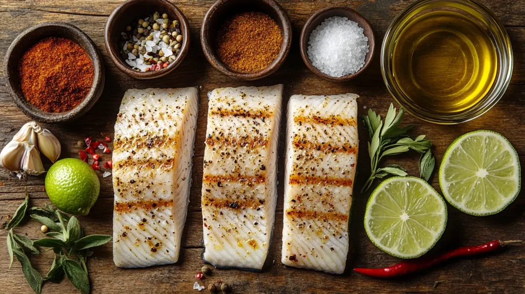 Grilled Spicy Whiting fish recipes