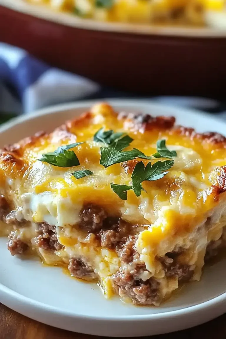 Easy Sausage and Egg Casserole