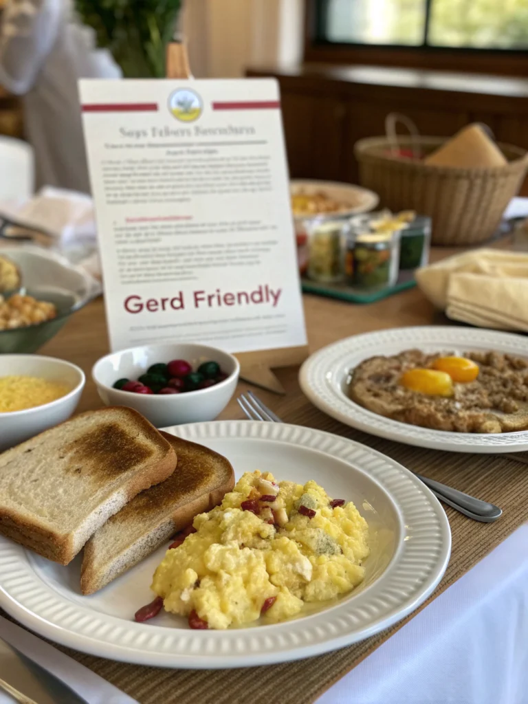 breakfast recipes for gerd