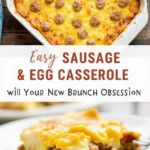 Easy Sausage and Egg Casserole